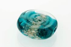 Memorial Jewelry | "Touchstone" |Pet Memories In Glass 3 small