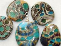 Glass Pendant Glass Art Revealed Icelandic Dream Series 4 small