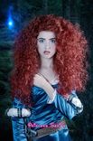 Merida Version A Brave Inspired Costume Wig Adult Screen Quality 3 small
