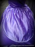 Sofia The First Princess Inspired Dress Gown - Adult Size With Pearls 3 small