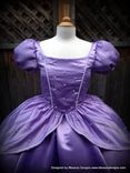 Sofia The First Princess Inspired Dress Gown - Adult Size With Pearls 5 small