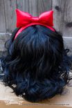 Snow White Jeweled Princess Bow Headband And Couture Wig Custom Made 4 small