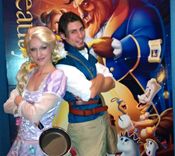 Flynn Rider Adult A Men's Custom Costume Vest Rapunzel Tangled 3 small