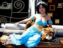 Custom Jasmine Princess Couture Adult Costume 5 small