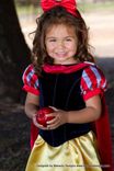 Snow White Child Girls Storybook Costume Dress With Cape 2 small