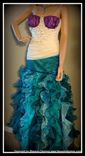 Couture Ariel Inspired Mermaid Under The Sea Enchanted Fin Dress Custom Made Adult Costume 1 small