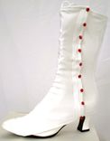 Mary Poppins Custom Spats And Victorian Jolly Holiday Boots Adult Costume 2 small