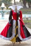 Queen Of Hearts Villains Custom Costume Dress Gown 4 small