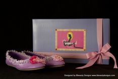 Rapunzel Couture Style Adult Costume Pair Shoes Dress Shoes Custom Made 1 small