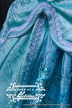 Ariel Mermaid Aqua Sea Foam Park Inspired Dress With Beaded Pearl Trim 4 small