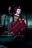 Tim Burton Alice In Wonderland Helena Boheme Carter Red Queen Costume 2010 1 small