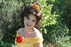 Belle Parade Version Adult Costume Beauty And The Beast Gown - Full Package 3 small