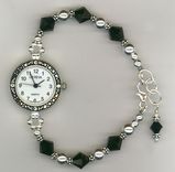 Custom Swarovski Crystal Beaded Watch 2 small