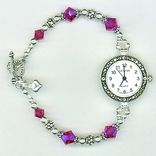 Custom Swarovski Crystal Beaded Watch 11 small