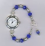 Custom Swarovski Crystal Beaded Watch 5 small