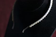Custom Bridal Swarovski Crystal Headband 4 small
