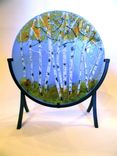 Aspen Fused Glass Round Panel 12 1 small