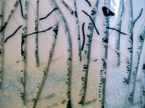 Aspen Winter Panel In Fused Glass 3 small