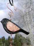Sparrow Silhouette Wind Chime 2 small
