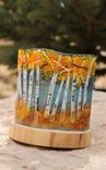Aspen Fused Glass Votive 2 small