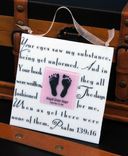 Psalm 139 Fused Glass Memorial Wall Art 1 small