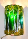 Aspen Grove Fused Glass Sconce 2 small