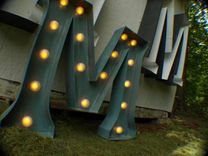 Marquee Letter Smile Large Huge Vintage Bulb Channel 3ft X 2.5 - 3ft 4 small