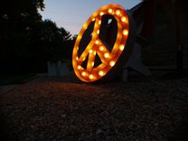 Vintage Marquee Lights - Any Symbol Or Letter 24 X 24 X 4 4 small