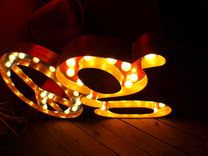 Marquee Letter Lower Case G Vintage Art Smash Style Deluxe 3 small