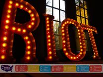 Large Huge Vintage Marquee Art Letter Bulb Channel 3ft X 2.5 - 3ft 1 small