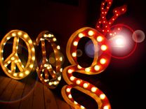 Marquee Letter Lower Case G Vintage Art Smash Style Deluxe 1 small