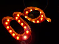 Marquee Letter Lower Case G Vintage Art Smash Style Deluxe 2 small