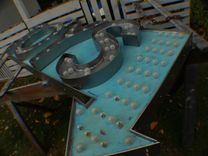 Toy Indoor Large Vintage Marquee Art 7ft X 3ft 200 Bulbs Any Custom Logo 1 small