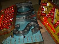 Toy Indoor Large Vintage Marquee Art 7ft X 3ft 200 Bulbs Any Custom Logo 3 small