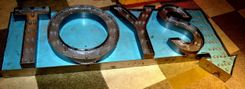Toy Indoor Large Vintage Marquee Art 7ft X 3ft 200 Bulbs Any Custom Logo 5 small