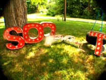 Extra Large Outdoor Vintage Marquee Art 16 Feet Edison Bulbs 3 small