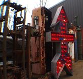 Extra Large Movie Theater Size Marquee Arrow Letter Vintage Huge 6 Feet 60 Plus Bulbs 4 small