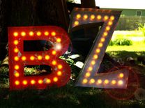 Large Huge Movie Vintage Marquee Art Bulb Channel Any Letter Light Up Vintage Indoor 1 small