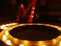 Large Huge Movie Marquee Letter Vintage Marquee Art By Aranacci 3 small