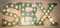 2ftx2ft Each Indoor Vintage Marquee Art Letter Vegas Style Deluxe 1 small