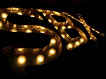 2ftx2ft Each Indoor Vintage Marquee Art Letter Vegas Style Deluxe 2 small