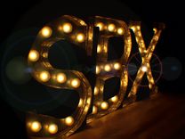 2ftx2ft Each Indoor Vintage Marquee Art Letter Vegas Style Deluxe 3 small