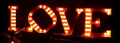 Love 2ftx2ft Vintage Marquee Art Letter Smash Style 1 small