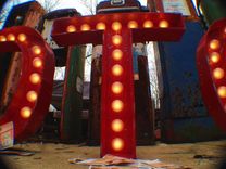 24 X 23 X 4.5 Large Movie Theater Vintage Marquee Art Letter Carnival Available 2 small