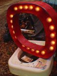 24 X 23 X 4.5 Large Movie Theater Vintage Marquee Art Letter Carnival Available 5 small