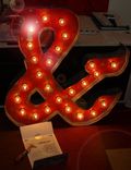Marquee Letter & Ampersand Vintage Art By Aranacci Fixture 3ft X 3ft 4 small
