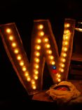 Large Huge Vintage Marquee Art Letter Bulb Channel 3ft X 3ft Win Cubs Sox 1 small