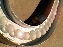 Large Huge Vintage Marquee Art Letter Bulb Channel 40" X 40" 70 Plus Bulbs Wide Latin 3 small