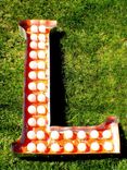 Love 3ftx2ft Vintage Marquee Art Letter Smash Style Deluxe 2 Channel 2 small
