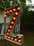 Marquee Art Vintage Marquee Art Bulb Channel Any Letter Light Up Indoor 4 small